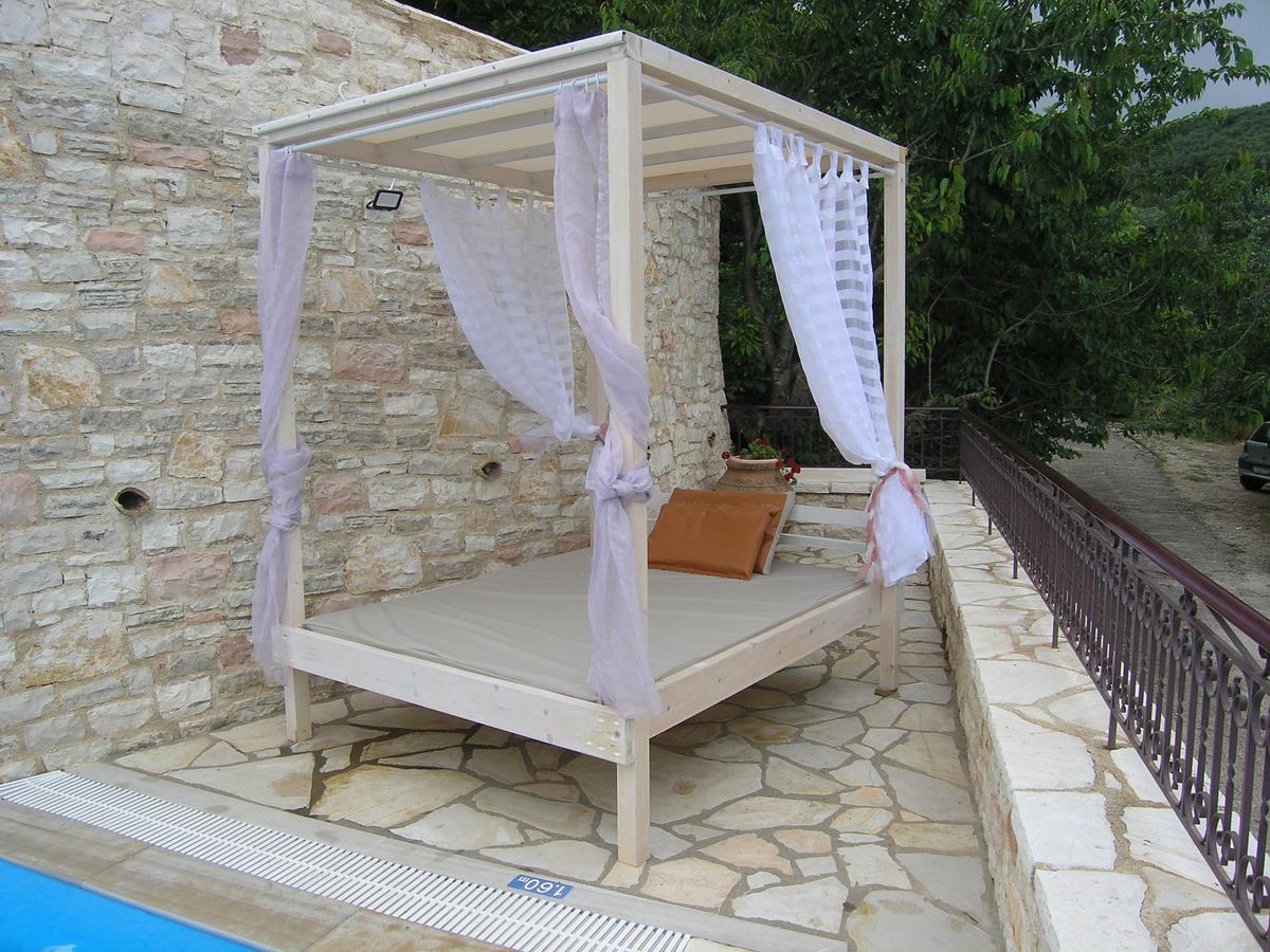 Traditional Stone Villa Olympia Viggla 외부 사진